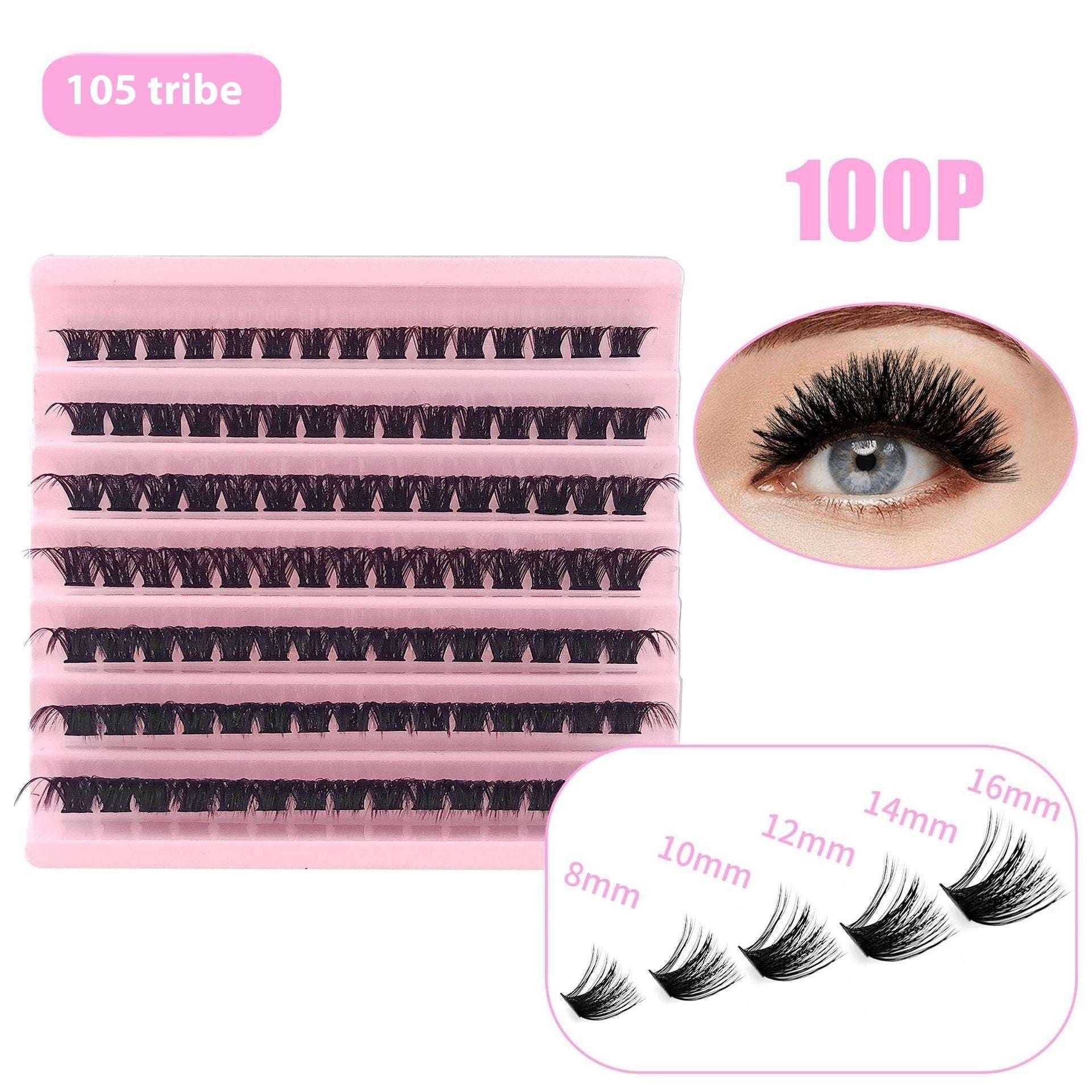 5D Messy False Eyelashes – Thick Hot Melt Volume - ZA-Zola