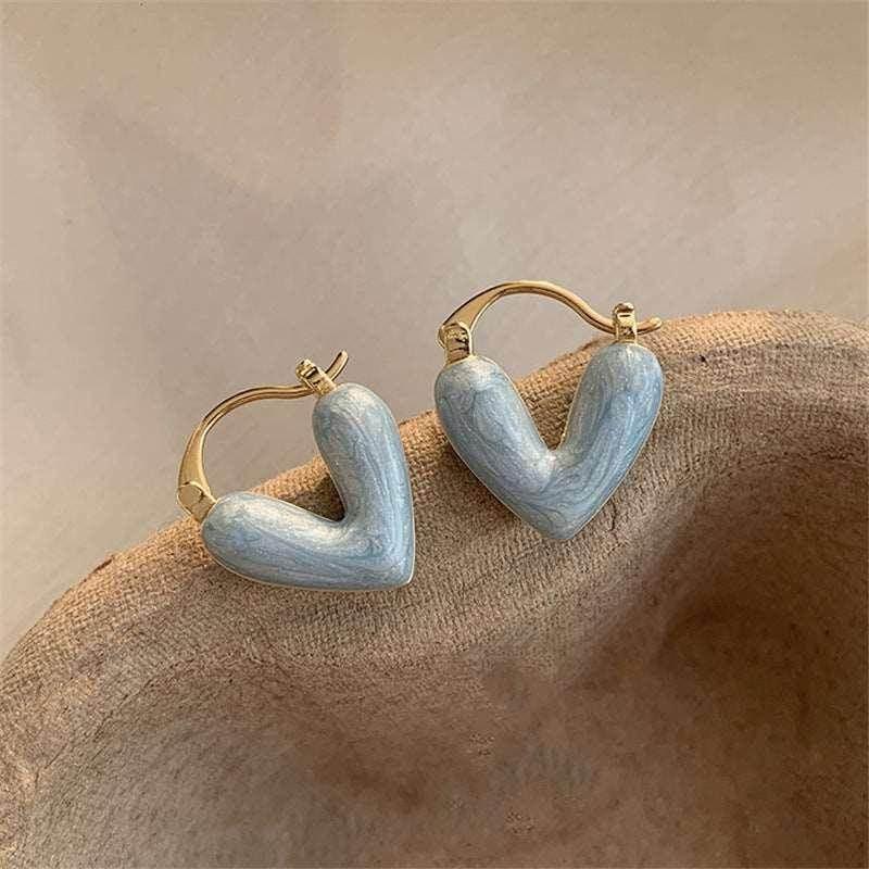 Heart Pendant Drop Earrings – Shop Summer Jewelry Now! - ZA-Zola