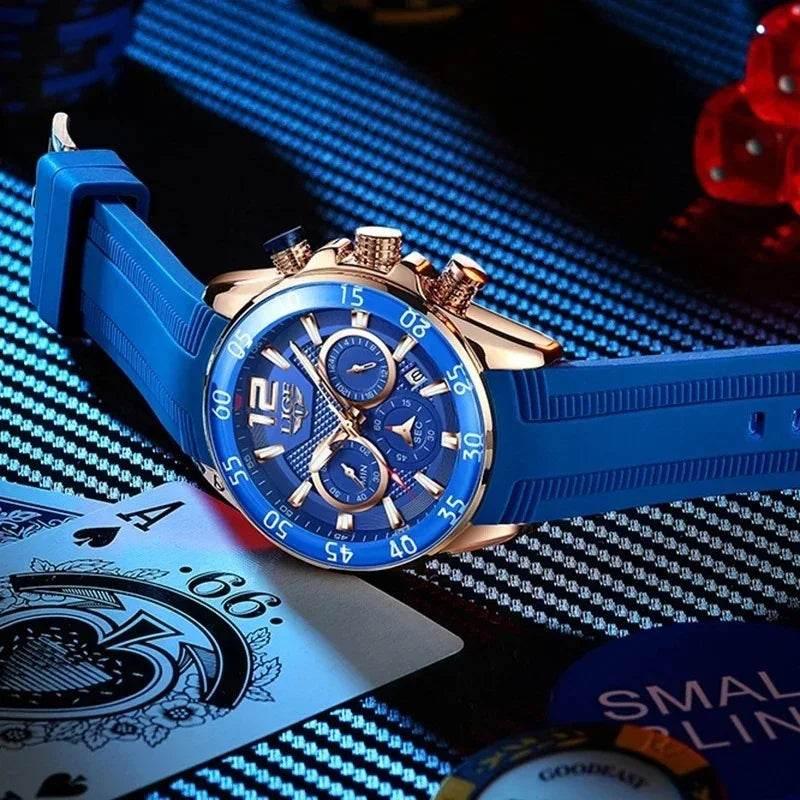 Waterproof Sports Quartz Men's Watch – Stylish & Durable - ZA-Zola