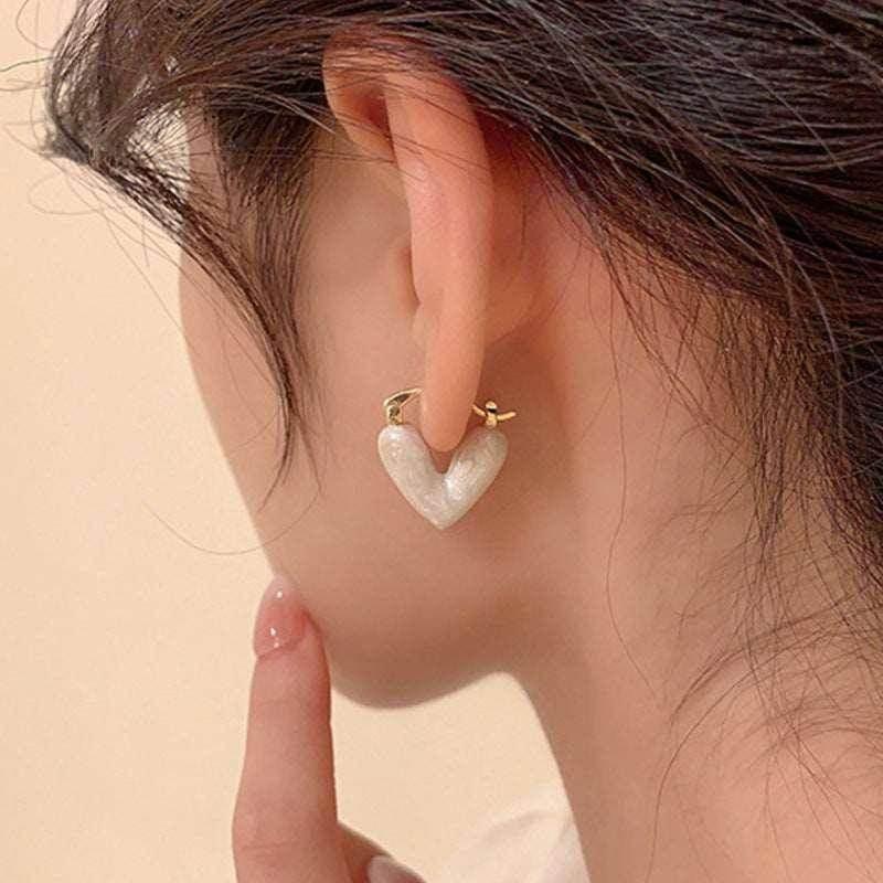 Heart Pendant Drop Earrings – Shop Summer Jewelry Now! - ZA-Zola