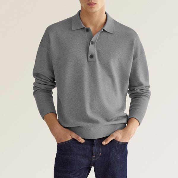 Men’s V Neck Polo Jacket Shirt | ZA-Zola