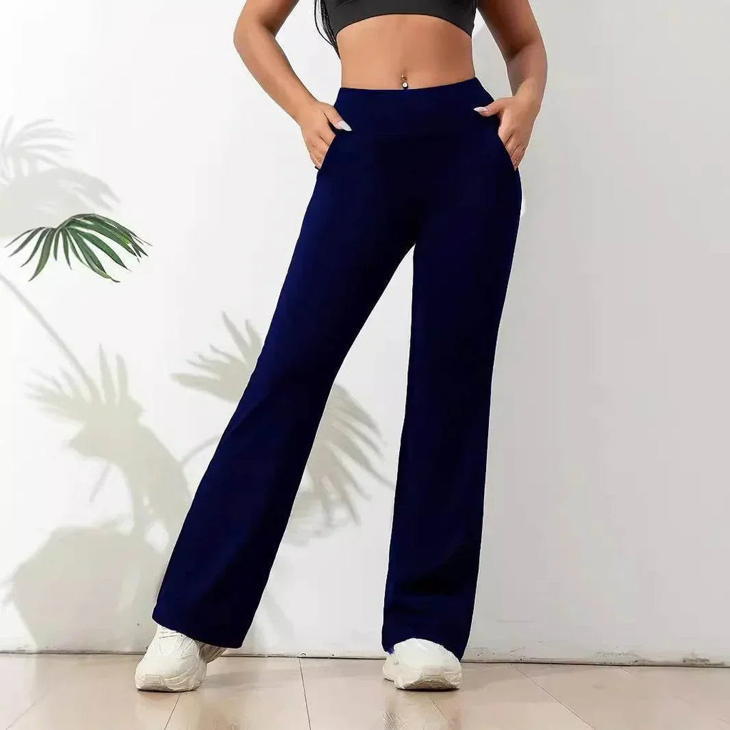Wide-Leg Sport Pants – Chill Fit, Big Stretch - ZA-Zola