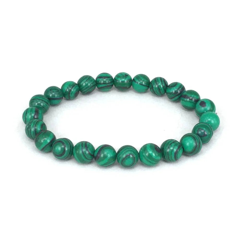 Classic Matte Malachite Bracelet for Men & Women - ZA-Zola