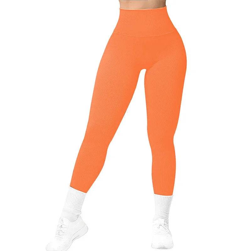 High Waist Seamless Leggings – Women’s Yoga Fitness Pants - ZA-Zola