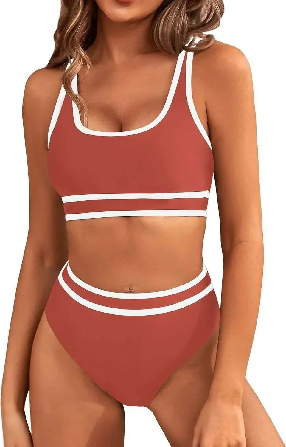 Tight-Fit Bikini | Sexy Solid Swimsuit – Buy Now - ZA-Zola