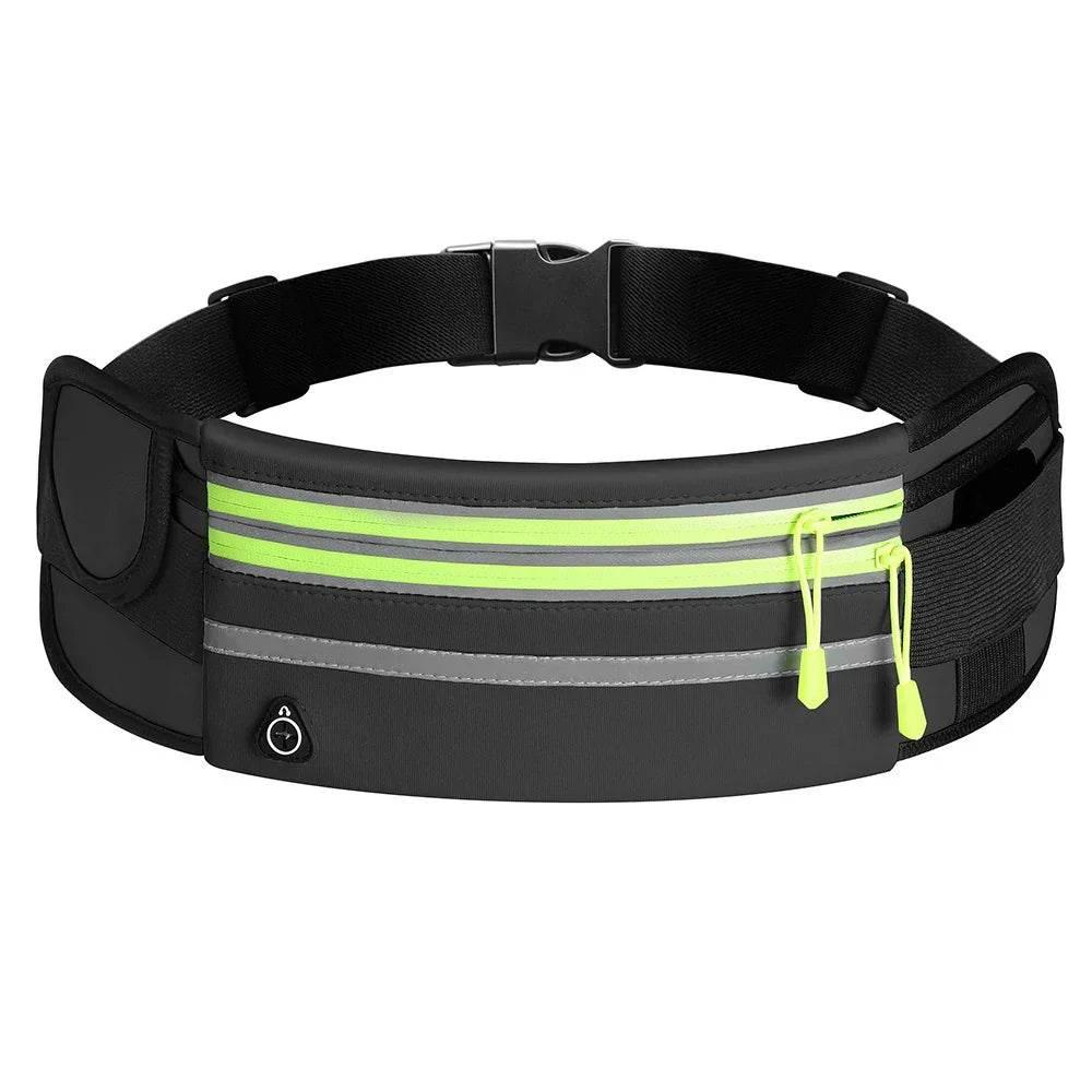 Double Zippers Waterproof Sports Running Fanny Pack – Breathable & Anti-Theft Waist Bag for Phones - ZA-Zola