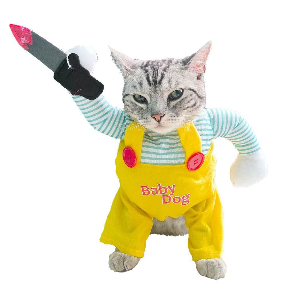 ZA-Zola Assassin Cat Costume – Funny Halloween Outfit - ZA-Zola