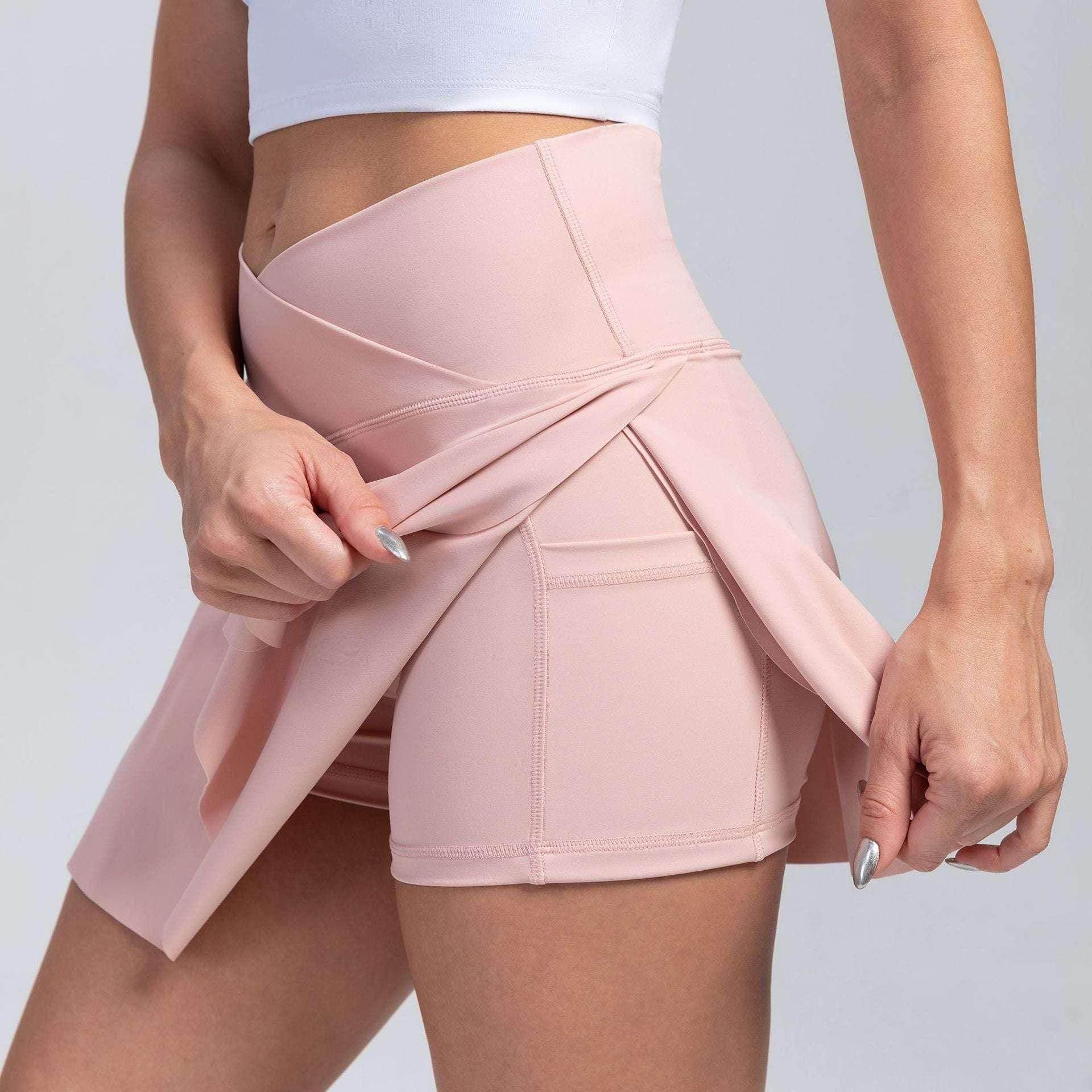 High-Waist Yoga Shorts – Stretchy & Breathable Fit - ZA-Zola
