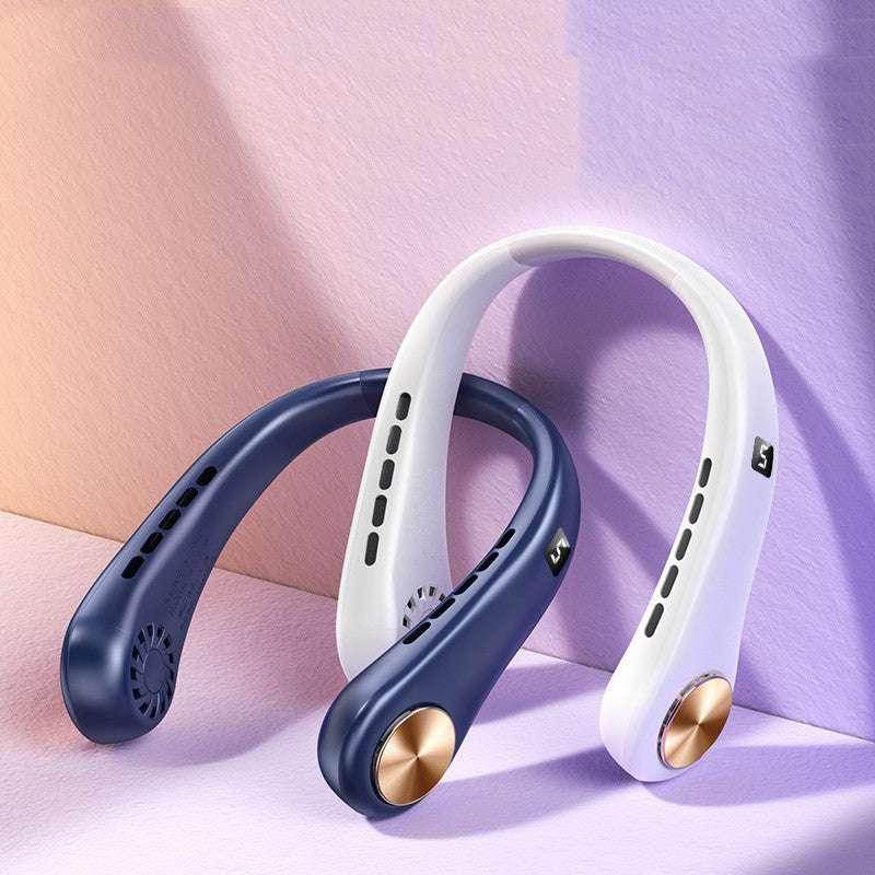 Bladeless Mini Neck Fan – Hands-Free Air Cooler - ZA-Zola