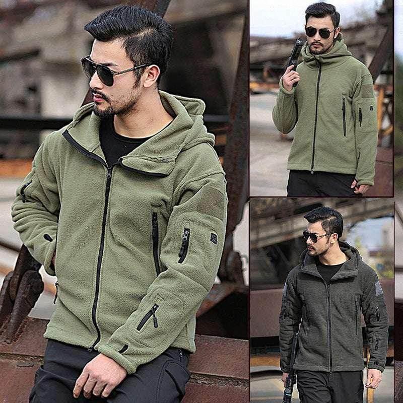 Men's Warm Fleece Jacket - Winter Cold-Proof Coat - ZA-Zola
