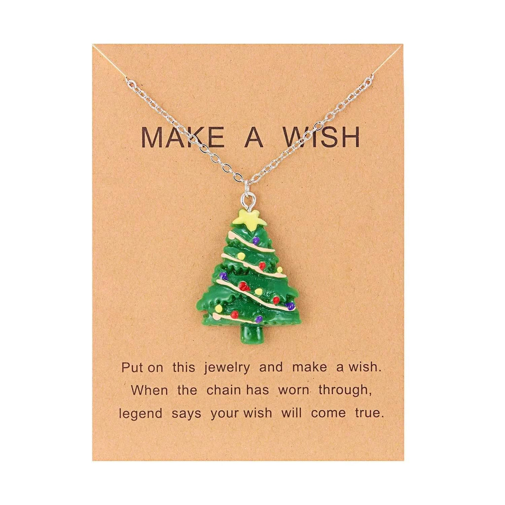 Shop Cute Cartoon Christmas Necklace – Festive Charm - ZA-Zola