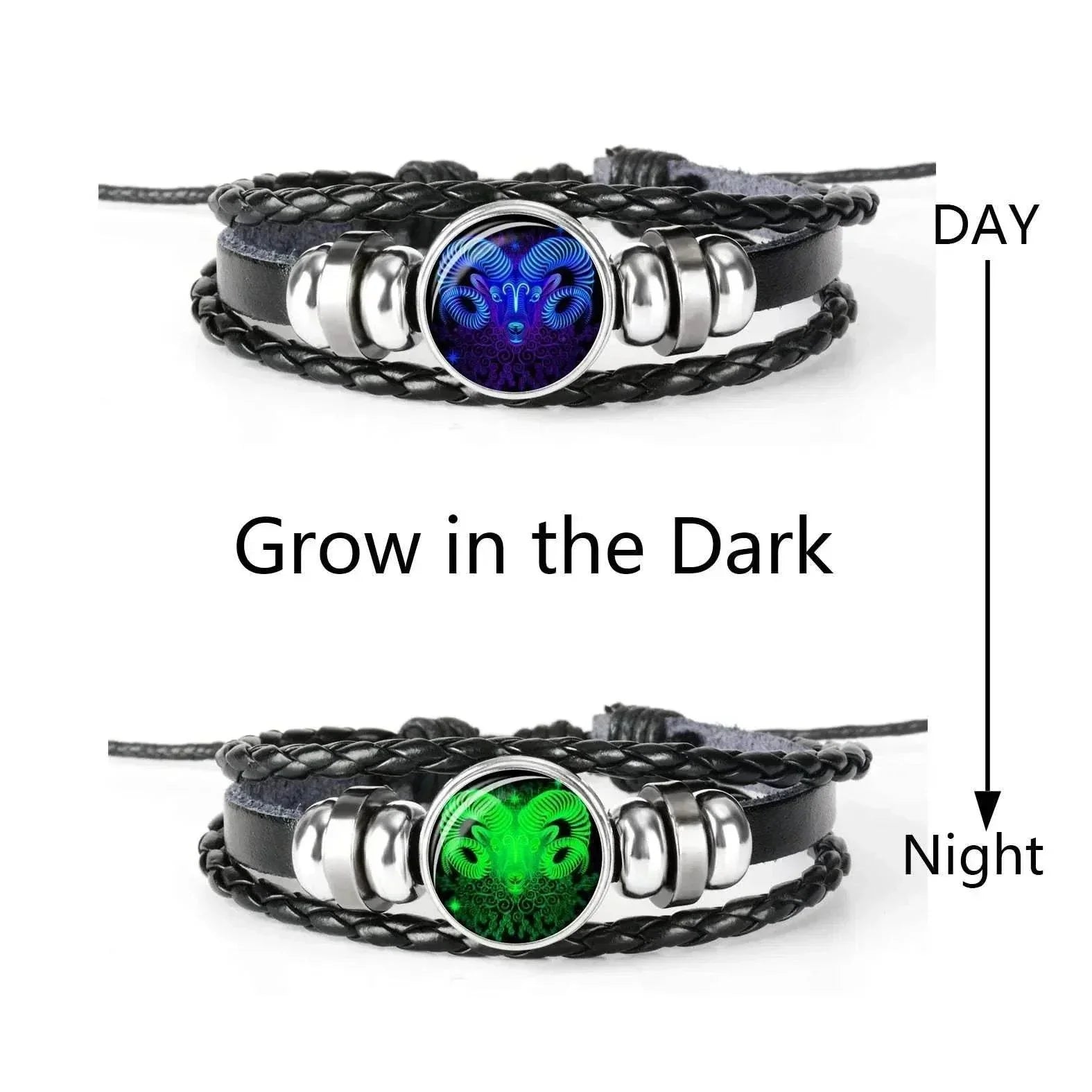 Luminous Zodiac Constellation Bracelet Unisex - ZA-Zola