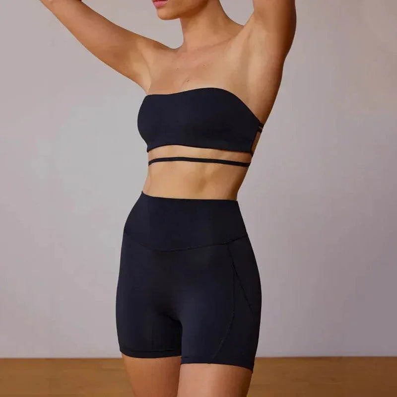 Beauty Back Yoga Tube Top Vest – Sports Workout Tank - ZA-Zola