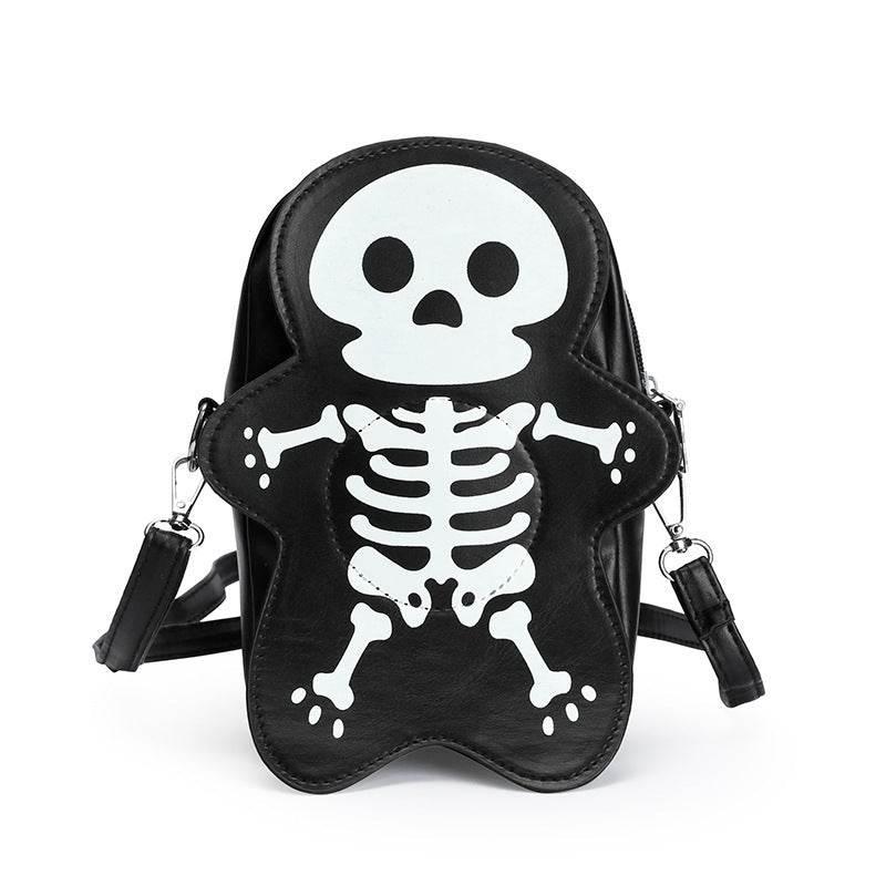ZA-Zola Halloween Skull Crossbody Shoulder Bag - ZA-Zola