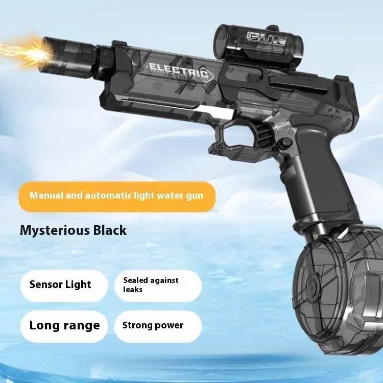 Fire Rat Full-Automatic Light-Up Water Gun – Long Range Electric Water Pistol for Kids - ZA-Zola