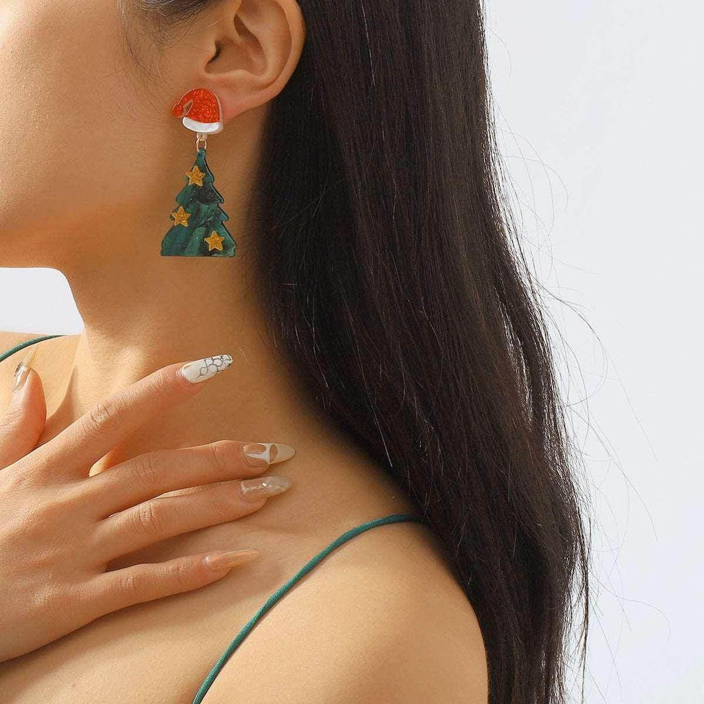 Shop Trendy Festive Acrylic Earrings – Grab Yours Now! - ZA-Zola
