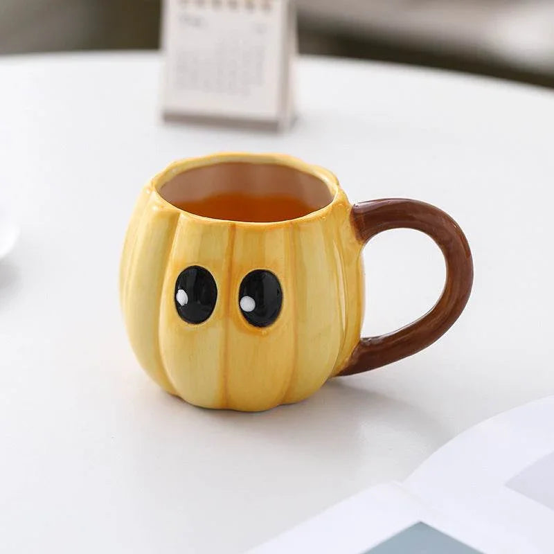 ZA-Zola Cute Ghost Pumpkin Mug Halloween Cup - ZA-Zola