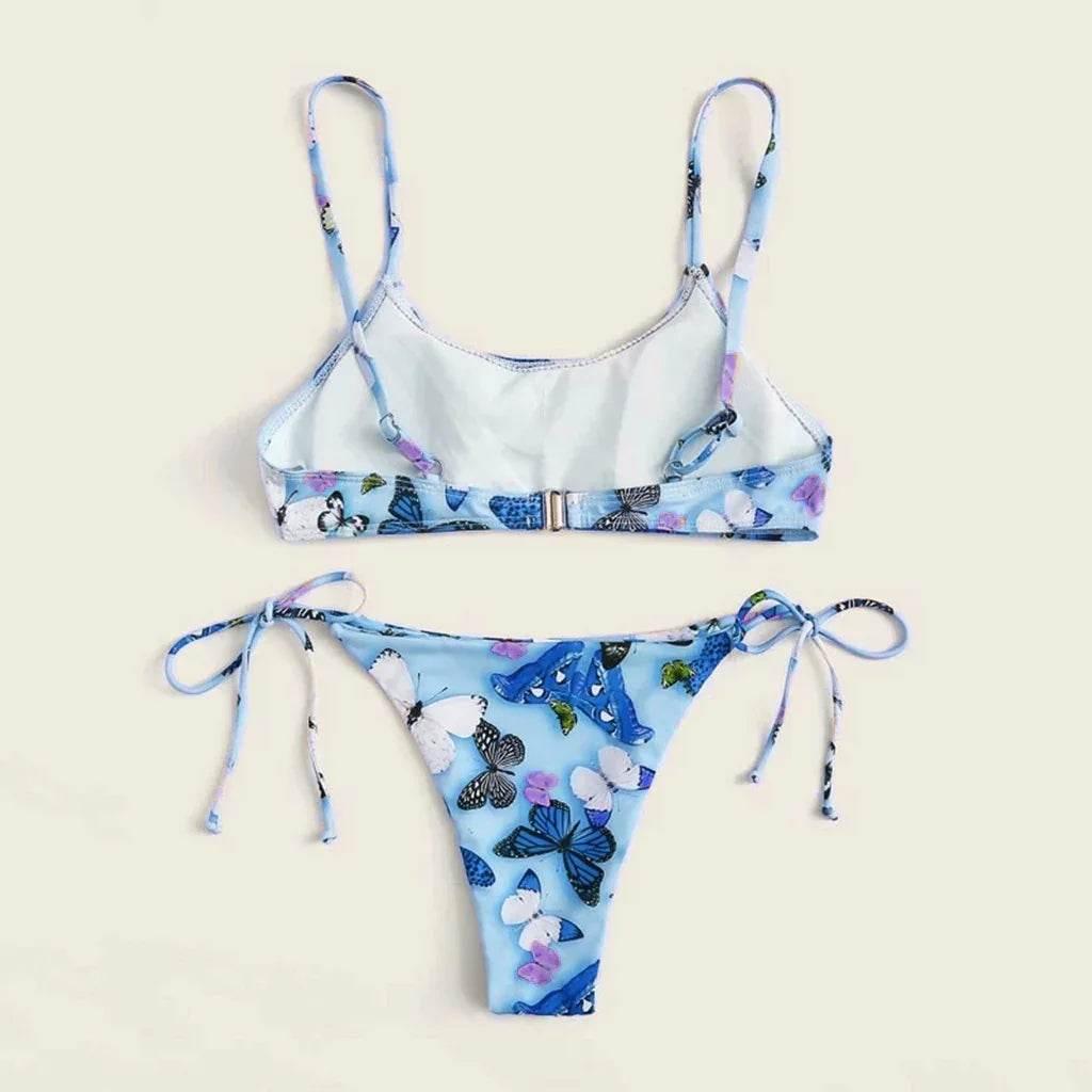 Summer Flowers Bikini | Sexy Push-Up Swimsuit – Buy Now - ZA-Zola