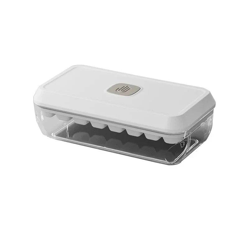 32 Grid Ice Cube Tray with Lid & Shovel – Easy Release - ZA-Zola