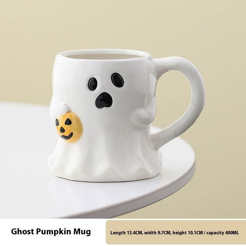 ZA-Zola Cute Ghost Pumpkin Mug Halloween Cup - ZA-Zola