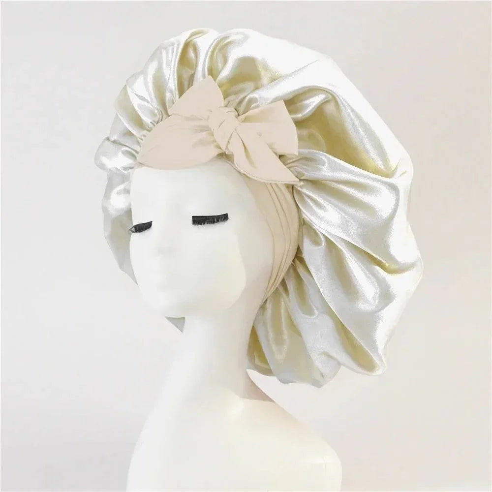 Silk Satin Bonnet for Sleeping – Hair Protection Cap - ZA-Zola