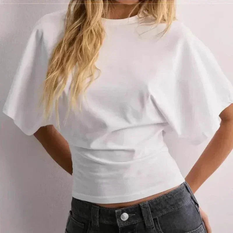 Women’s Batwing Sleeve INS Fashion T-Shirt - ZA-Zola