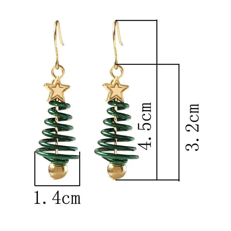 DIY Christmas Tree & Star Earrings – Shop Now! - ZA-Zola