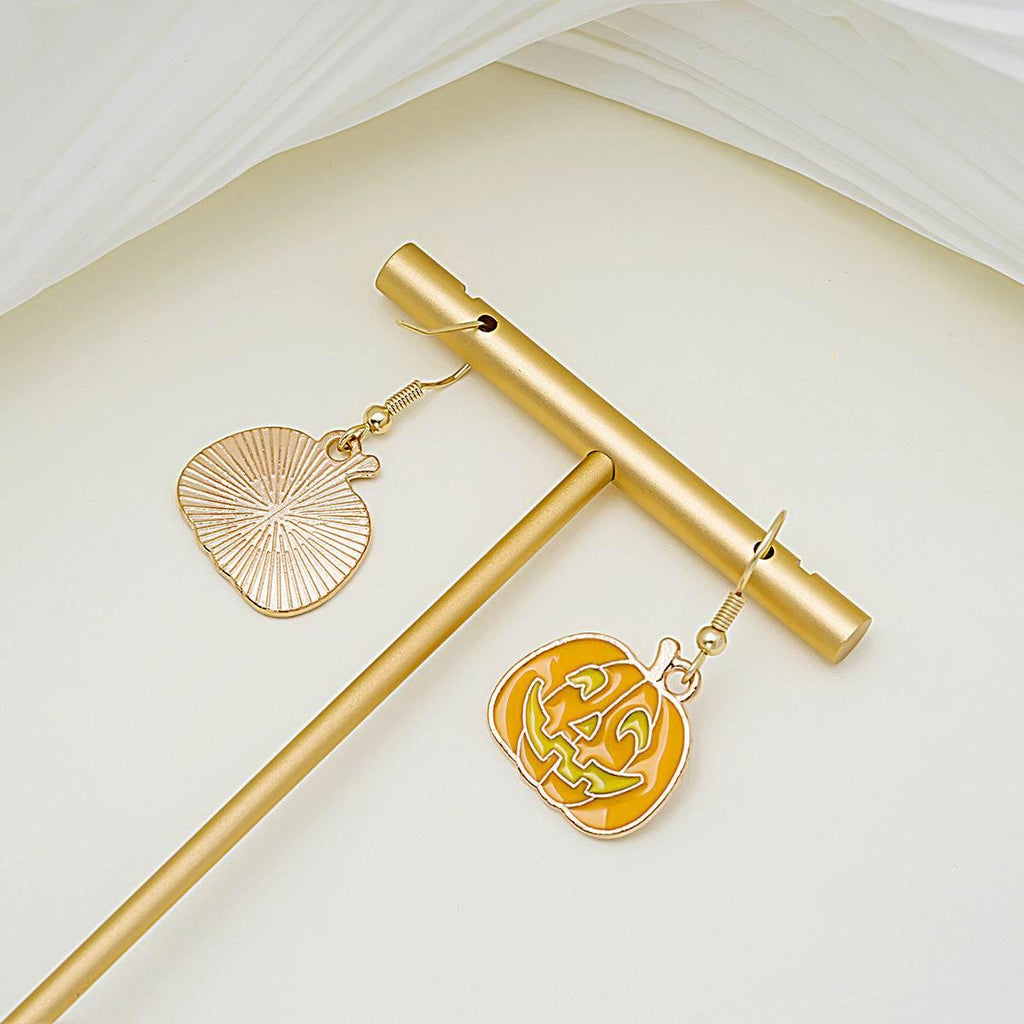 ZA-Zola Halloween Pumpkin Earrings – Cute & Spooky - ZA-Zola