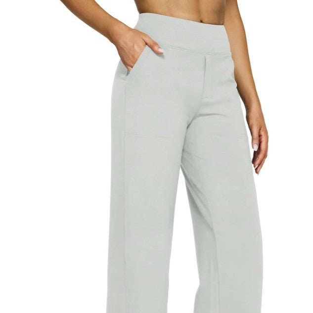 Women's High Waist Straight Trousers Outfit Ideas