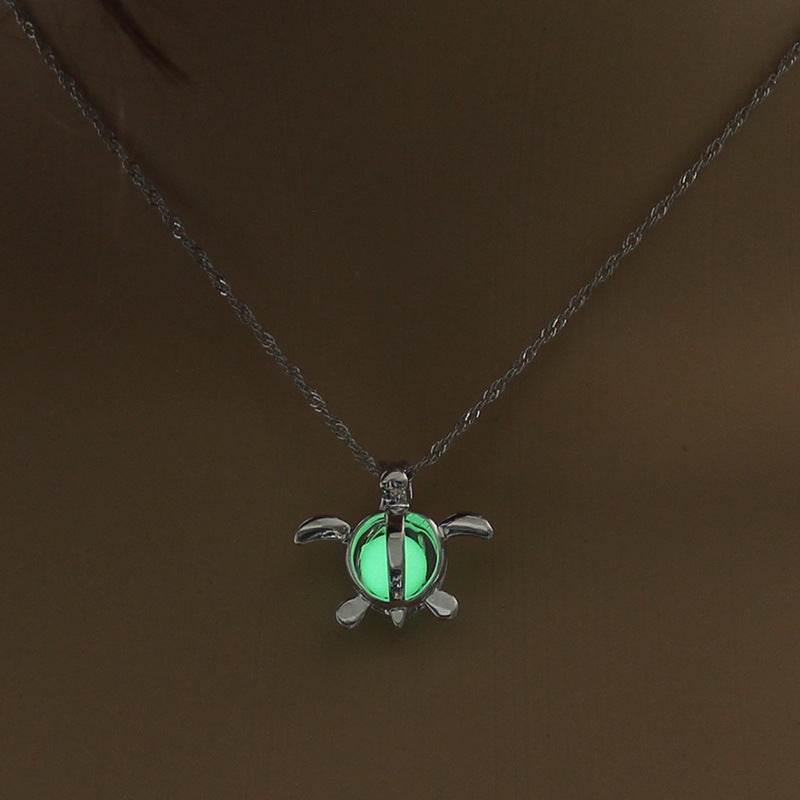 ZA-Zola Moon Glowing Stone Necklace - ZA-Zola