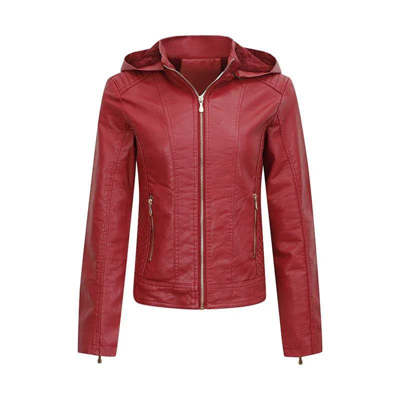 Plush Thickened Hooded Coat Slim Fit Winter Jacket - ZA-Zola