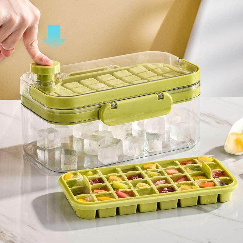 Silicone Press Ice Maker – Single & Double Layer Mold - ZA-Zola