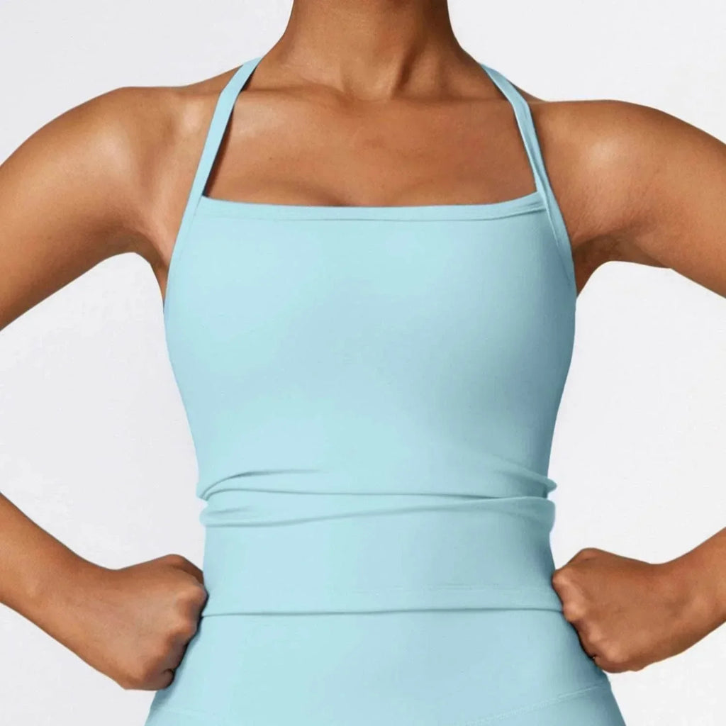 Beauty Back Yoga Vest - Quick-Dry Workout Tank - ZA-Zola
