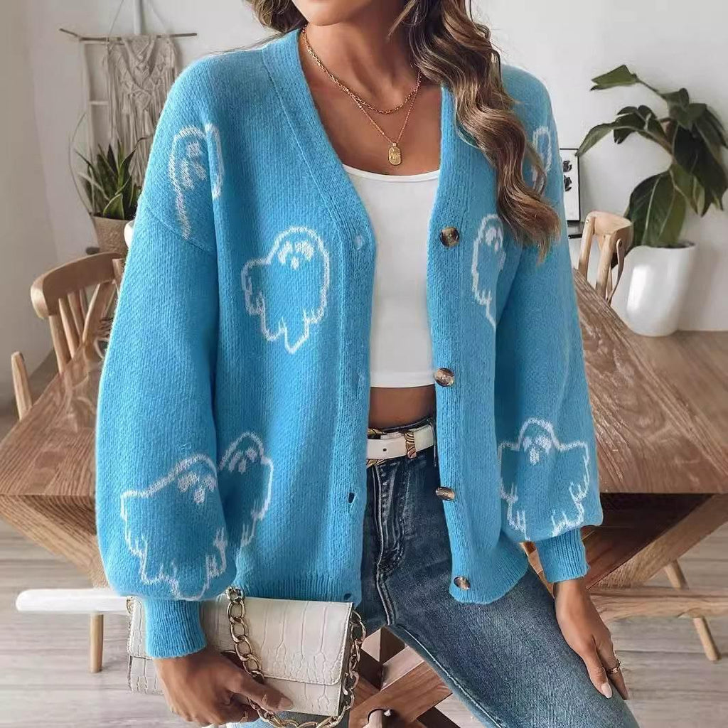 Halloween Sweater Coat | ZA-Zola Women’s Cardigan - ZA-Zola