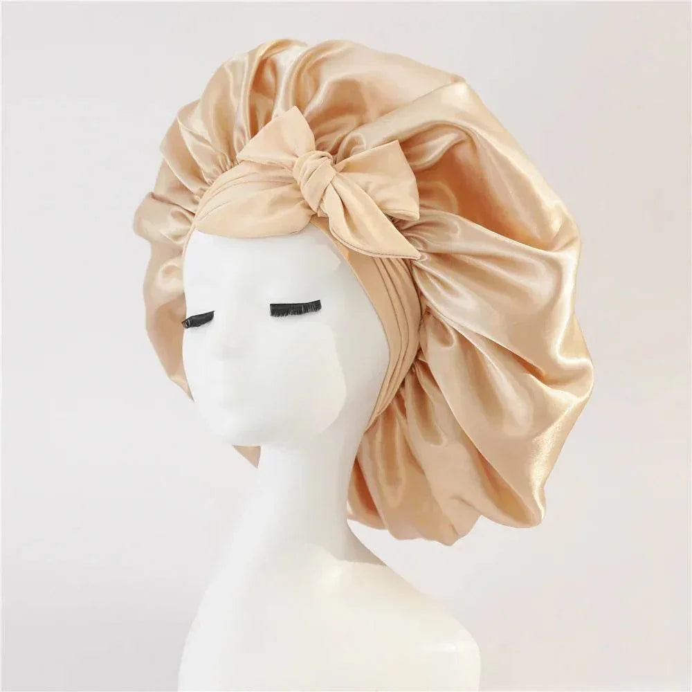 Silk Satin Bonnet for Sleeping – Hair Protection Cap - ZA-Zola