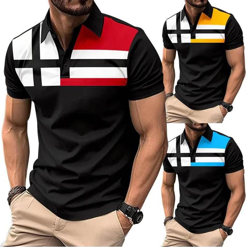 Men’s Striped Casual Top – Stylish & Trendy, Shop Now! - ZA-Zola