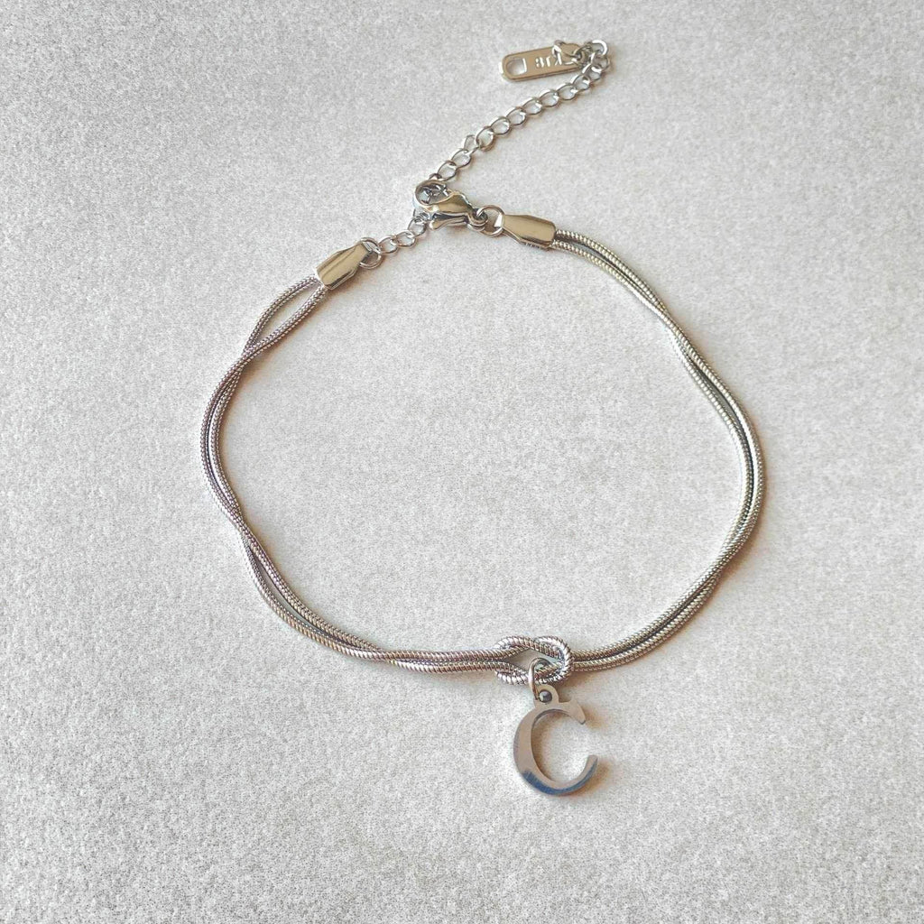 A-Z Love Knot Bracelets | Personalized Jewelry Gift - ZA-Zola
