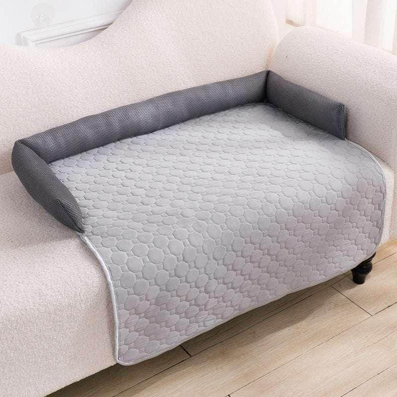 Cooling Pet Sofa Cushion – Ice Silk Dog Bed - ZA-Zola