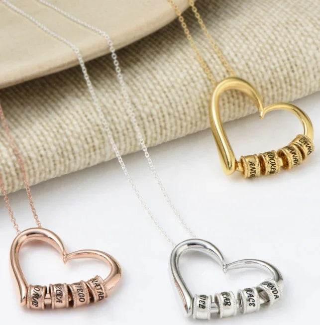 Thanksgiving Heart Love Beaded Necklace – Fashion Must-Have - ZA-Zola