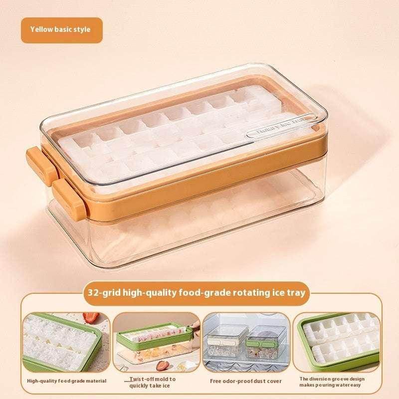 One-Click Flip Ice Tray – Large Capacity DIY Ice Box - ZA-Zola