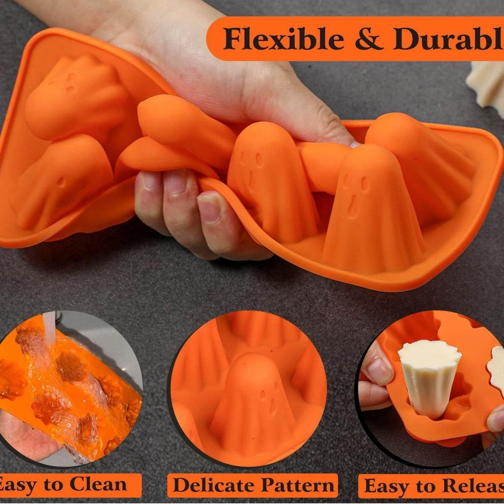 ZA-Zola Ghost Silicone Mold Halloween Kitchen - ZA-Zola