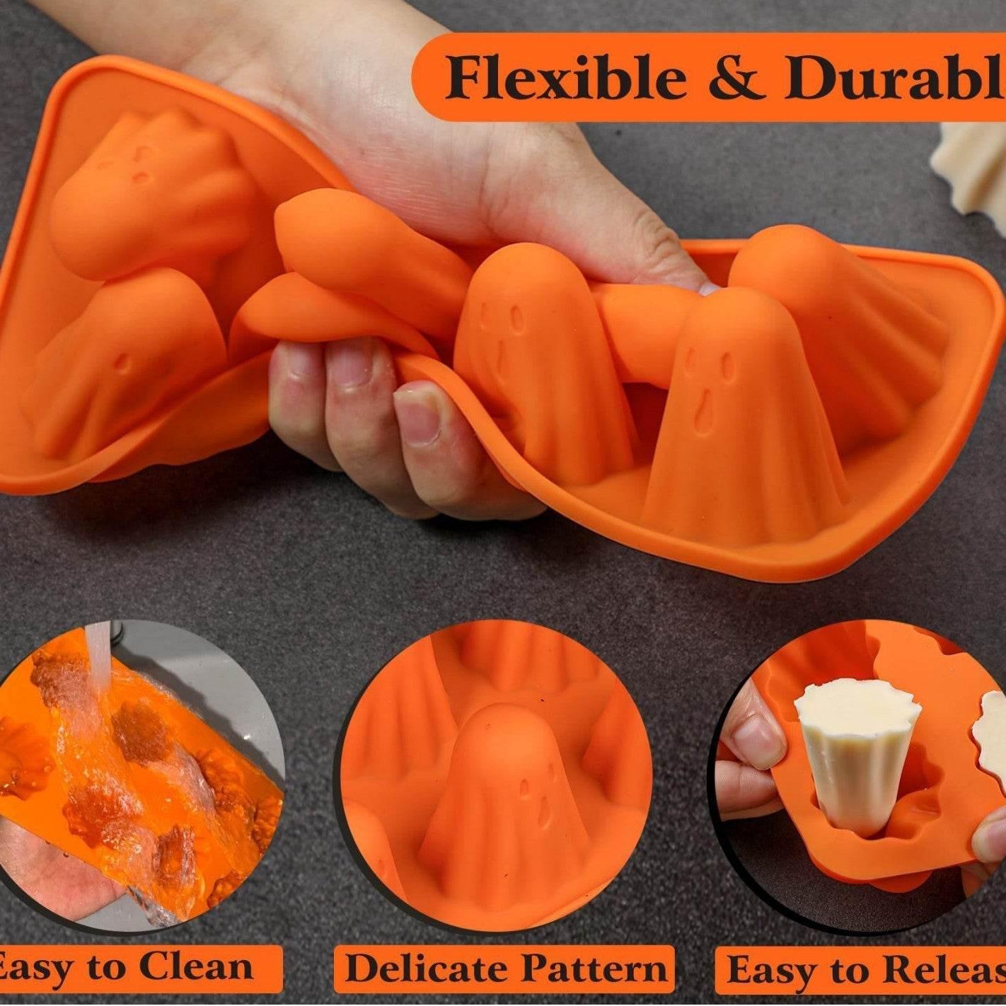 ZA-Zola Ghost Silicone Mold Halloween Kitchen - ZA-Zola