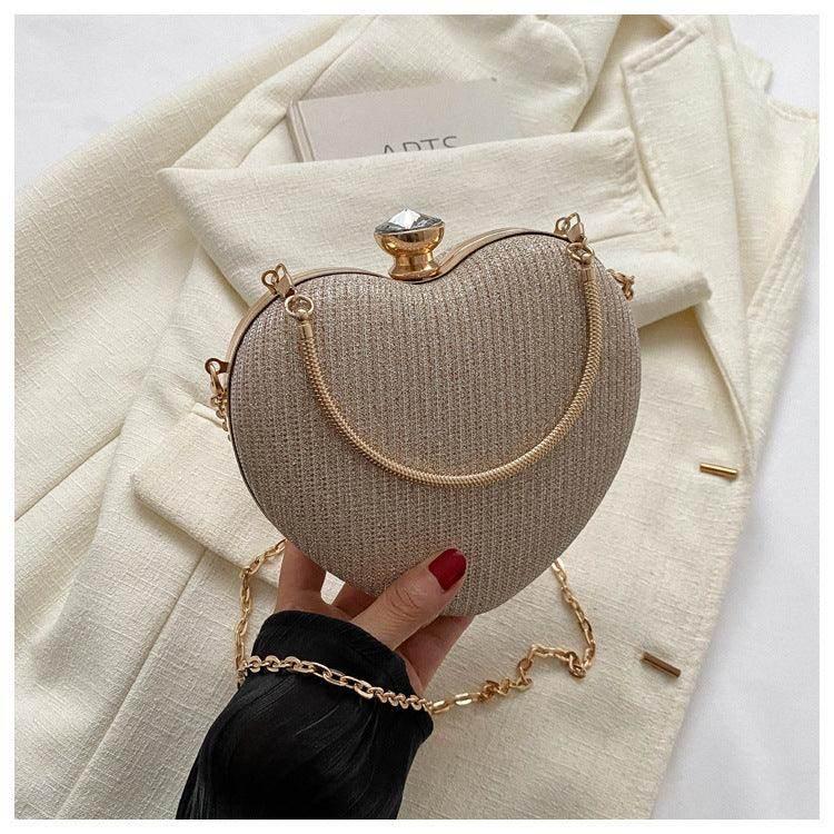 Love Chain Crossbody Handbag – Trendy & Elegant - ZA-Zola