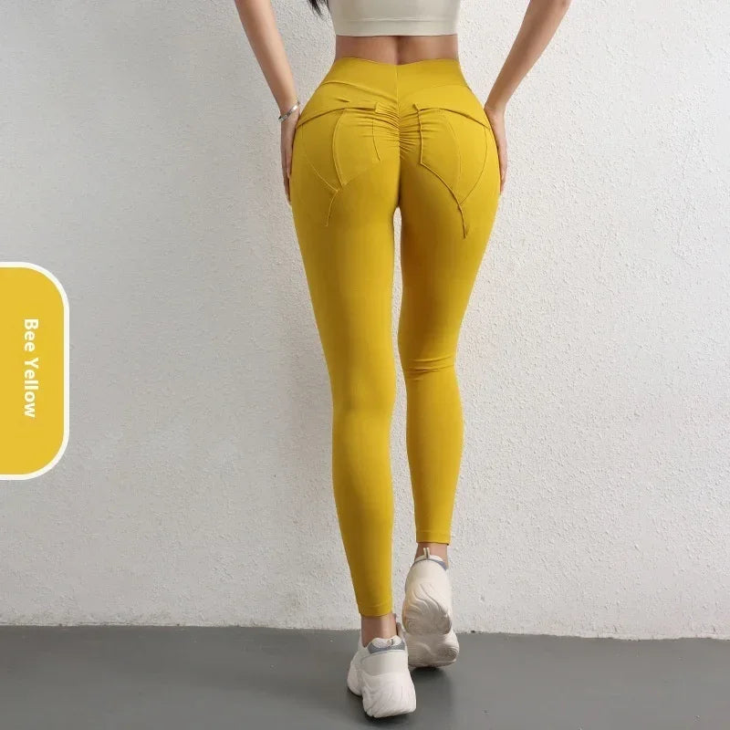 High Waist Yoga Pants with Pockets – Women’s Sports Leggings - ZA-Zola