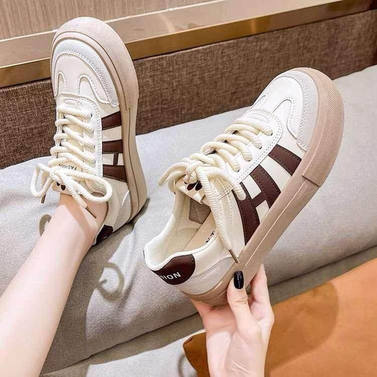 Retro Autumn Platform Shoes – Women’s Sporty Style - ZA-Zola
