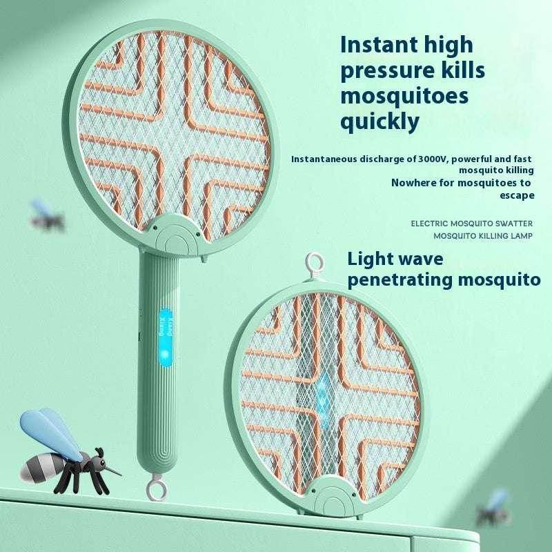 Foldable Electric Mosquito Swatter Rechargeable - ZA-Zola