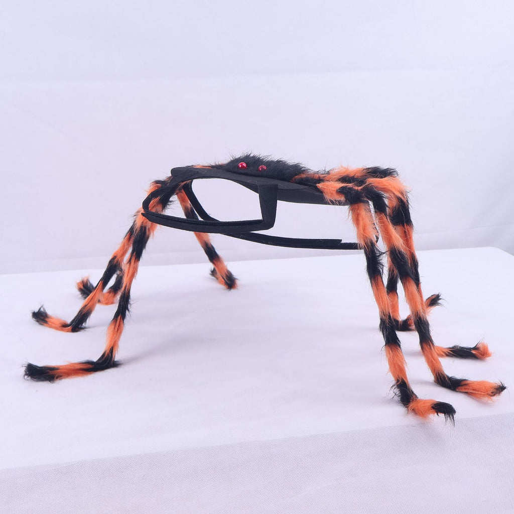 Halloween spider decoration on a white background