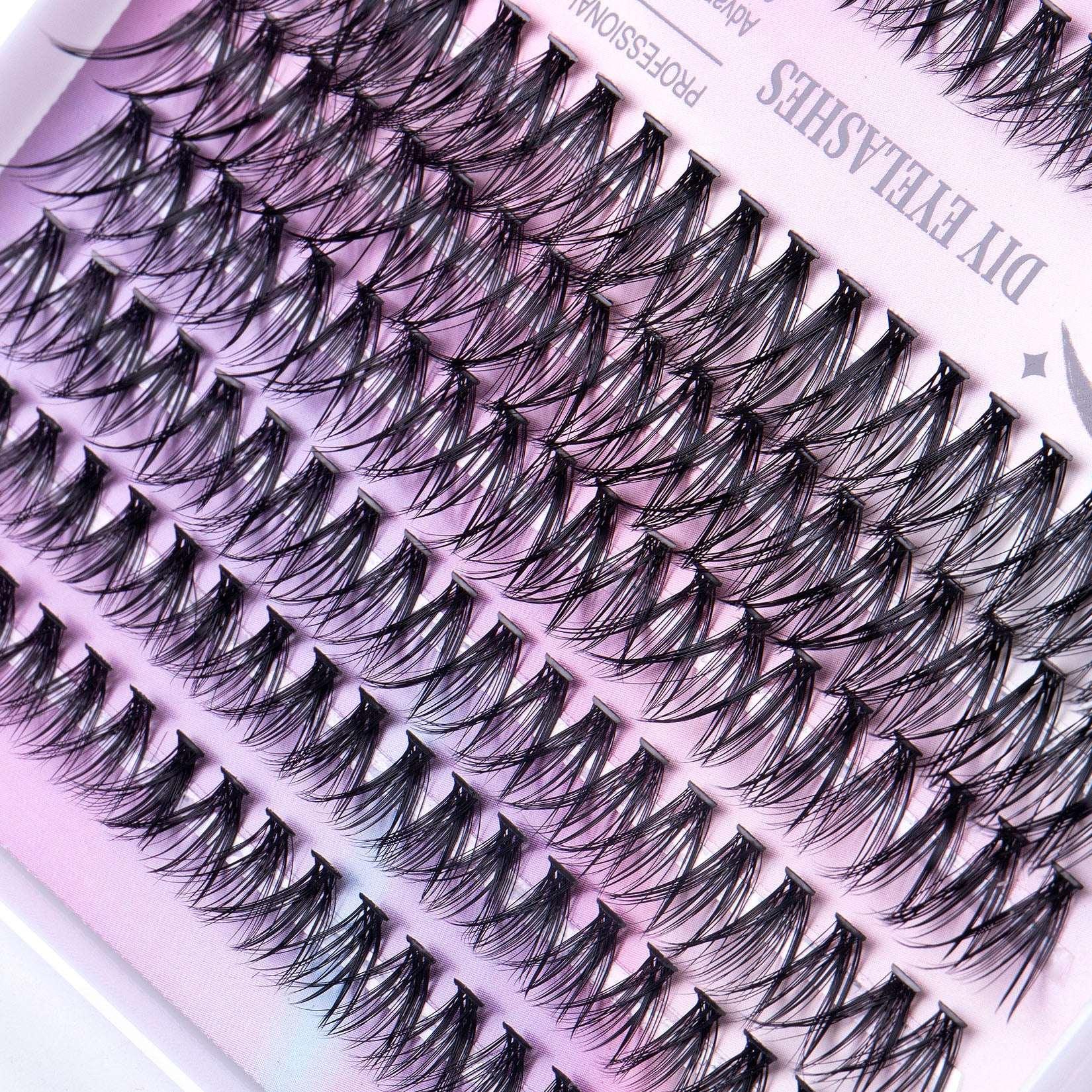 30D & 40D Cluster Lashes – 12 Rows, 240 Segmented Lashes - ZA-Zola