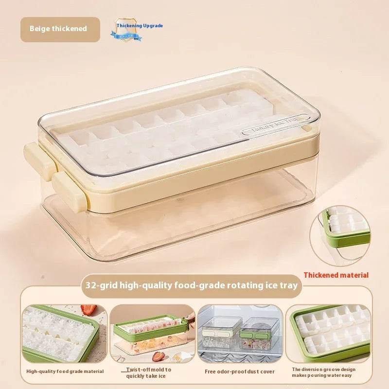 One-Click Flip Ice Tray – Large Capacity DIY Ice Box - ZA-Zola