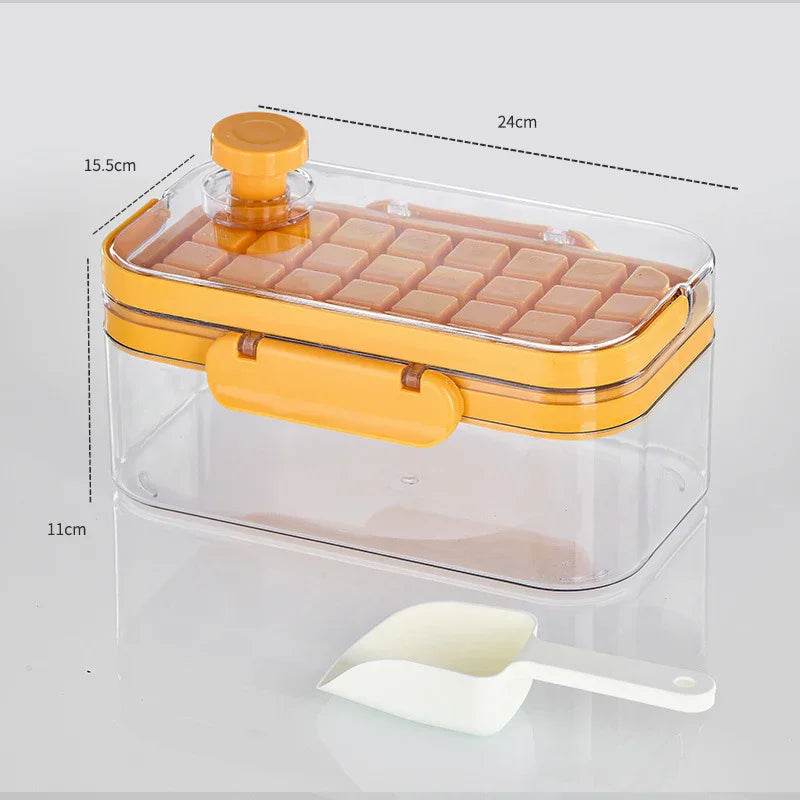 Silicone Press Ice Maker – Single & Double Layer Mold - ZA-Zola